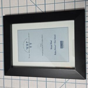 Black Photo Frame, The Weston Gallery, 5" X 7", NWOT #2 Of 4